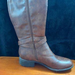 Kim Rodgers Wide Calf Riding Boots Size 7.5 - Never Worn!